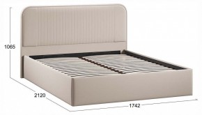 Кровать двуспальная Тиффани с ПМ Тип 1 в Салехарде - salekhard.ok-mebel.com | фото 4
