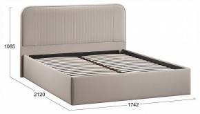 Кровать двуспальная Тиффани с ПМ Тип 1 в Салехарде - salekhard.ok-mebel.com | фото 4