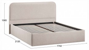 Кровать двуспальная Тиффани с ПМ Тип 1 в Салехарде - salekhard.ok-mebel.com | фото 4