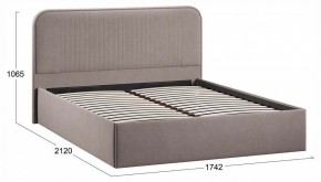 Кровать двуспальная Тиффани с ПМ Тип 1 в Салехарде - salekhard.ok-mebel.com | фото 4