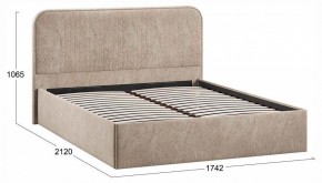 Кровать двуспальная Тиффани с ПМ Тип 1 в Салехарде - salekhard.ok-mebel.com | фото 4