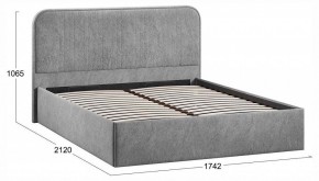 Кровать двуспальная Тиффани с ПМ Тип 1 в Салехарде - salekhard.ok-mebel.com | фото 4
