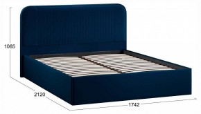 Кровать двуспальная Тиффани с ПМ Тип 1 в Салехарде - salekhard.ok-mebel.com | фото 4