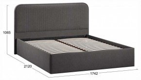 Кровать двуспальная Тиффани с ПМ Тип 1 в Салехарде - salekhard.ok-mebel.com | фото 2