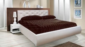 Кровать Интерьерная 1800 с ПМ (ткань 1 кат) в Салехарде - salekhard.ok-mebel.com | фото