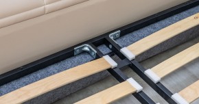 Кровать двойная Оливия 160 + ортопед. основание в Салехарде - salekhard.ok-mebel.com | фото 15