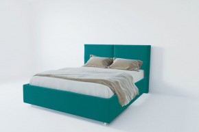 Кровать Корсика с ПМ 800 (велюр бирюзовый) в Салехарде - salekhard.ok-mebel.com | фото 2