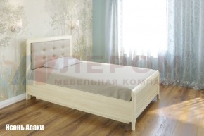 Кровать КР-1031 с мягким изголовьем в Салехарде - salekhard.ok-mebel.com | фото