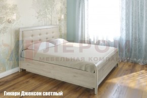 Кровать КР-1033 с мягким изголовьем в Салехарде - salekhard.ok-mebel.com | фото 1