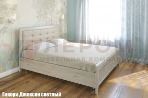 Кровать КР-2033 с мягким изголовьем в Салехарде - salekhard.ok-mebel.com | фото
