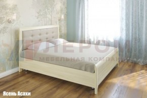 Кровать КР-2034 с мягким изголовьем в Салехарде - salekhard.ok-mebel.com | фото 2