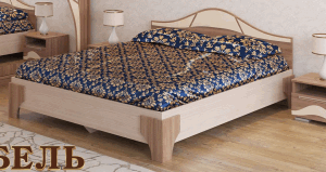 Кровать 1600 двойная Лагуна-5 в Салехарде - salekhard.ok-mebel.com | фото 1