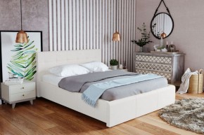 Кровать Лаура с латами Nice White 1400x2000 в Салехарде - salekhard.ok-mebel.com | фото 1