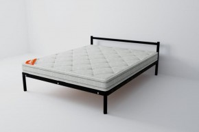 Кровать Мета с матрасом 900 (черный) в Салехарде - salekhard.ok-mebel.com | фото