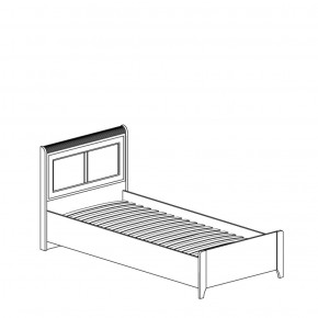 Кровать одинарная №249 Белла в Салехарде - salekhard.ok-mebel.com | фото 2