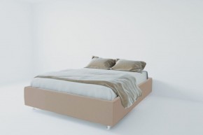 Кровать Подиум с ПМ 1200 (велюр серый) в Салехарде - salekhard.ok-mebel.com | фото