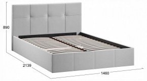 Кровать полутораспальная Лора с ПМ в Салехарде - salekhard.ok-mebel.com | фото 4