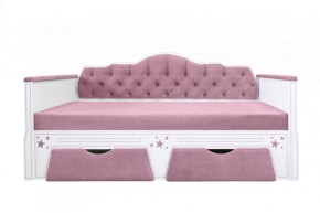 Кровать "Фея" с двумя ящиками (800*1800) *без наклеек в Салехарде - salekhard.ok-mebel.com | фото
