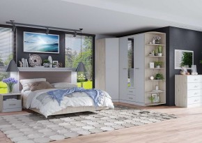 Кровать "Милана" с мягкой спинкой БЕЗ основания 1200х2000 в Салехарде - salekhard.ok-mebel.com | фото 2
