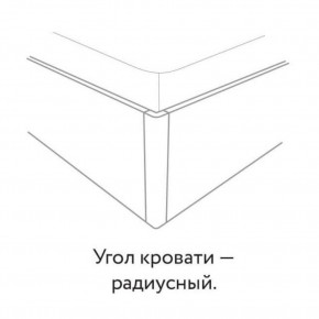 Кровать "Наоми" БЕЗ основания 1200х2000 в Салехарде - salekhard.ok-mebel.com | фото 3