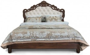 Кровать с мягким изголовьем Патрисия (1600) караваджо в Салехарде - salekhard.ok-mebel.com | фото 2