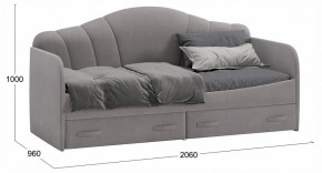 Кровать Сабрина ТД-307.12.02 в Салехарде - salekhard.ok-mebel.com | фото 3