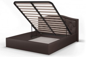 Кровать Стелла 1600*2000 Rock 05 (коричневый) в Салехарде - salekhard.ok-mebel.com | фото 4