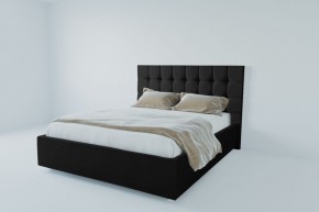 Кровать Венеция с ПМ 2000 (экокожа кольт ч) в Салехарде - salekhard.ok-mebel.com | фото 2