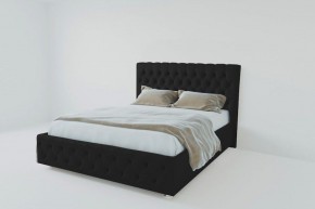 Кровать Версаль с ПМ 1200  (экокожа кольт ч) в Салехарде - salekhard.ok-mebel.com | фото