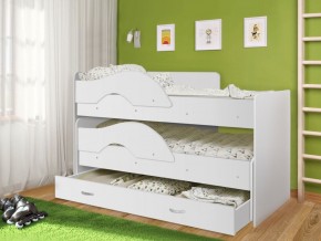 Кровать выкатная Радуга 800*1600 (Матрешка) Белый в Салехарде - salekhard.ok-mebel.com | фото 27