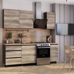 Кухня Энигма 1.6 м (венге/дуб каньон) в Салехарде - salekhard.ok-mebel.com | фото