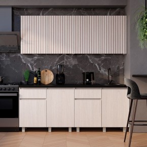 Кухня Тренд 1.0 м (Ясень белый) в Салехарде - salekhard.ok-mebel.com | фото 4