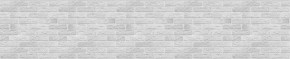 Кухонный фартук 610х3000х1,5 (композит) КМ Кирпич серый в Салехарде - salekhard.ok-mebel.com | фото 1