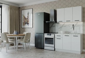 Кухонный гарнитур Белый Глянец 1200 (Стол. 38мм) в Салехарде - salekhard.ok-mebel.com | фото