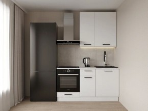 Кухонный гарнитур Белый Глянец 1600 h950 (Стол. 26мм) в Салехарде - salekhard.ok-mebel.com | фото