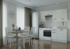 Кухонный гарнитур Белый Глянец 2000 (Стол. 26мм) в Салехарде - salekhard.ok-mebel.com | фото