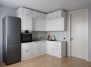 Кухонный гарнитур Бланка 2200*1700 (Стол. 26мм) в Салехарде - salekhard.ok-mebel.com | фото
