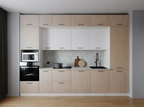 Кухонный гарнитур Демо 3400 (Стол. 38мм) в Салехарде - salekhard.ok-mebel.com | фото