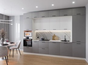 Кухонный гарнитур Элеганция  3400 (Стол. 38мм) в Салехарде - salekhard.ok-mebel.com | фото
