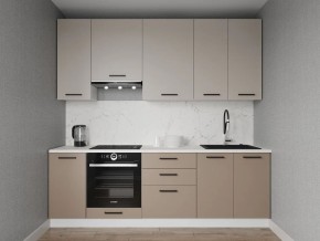 Кухонный гарнитур Каппучино 2400 h950 (Стол. 26мм) в Салехарде - salekhard.ok-mebel.com | фото