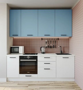 Кухонный гарнитур Капри 2200 h950 (Стол. 38мм) в Салехарде - salekhard.ok-mebel.com | фото