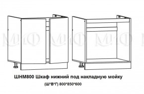 ЛИЗА-2 Кухонный гарнитур 2,0 Белый глянец холодный в Салехарде - salekhard.ok-mebel.com | фото 6