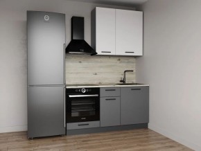 Кухонный гарнитур Меренга 1600 h950 (Стол. 38мм) в Салехарде - salekhard.ok-mebel.com | фото