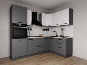 Кухонный гарнитур Меренга 2400*1600 (Стол. 26мм) в Салехарде - salekhard.ok-mebel.com | фото