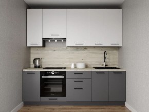Кухонный гарнитур Меренга 2400 h950 (Стол. 26мм) в Салехарде - salekhard.ok-mebel.com | фото