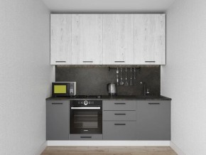 Кухонный гарнитур Санторини 2200 h 950 (Стол. 38мм) в Салехарде - salekhard.ok-mebel.com | фото
