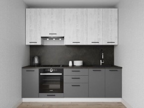 Кухонный гарнитур Санторини 2400 h950 (Стол. 38мм) в Салехарде - salekhard.ok-mebel.com | фото