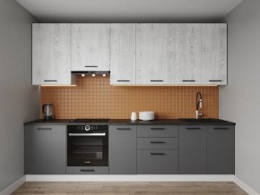 Кухонный гарнитур Санторини 3000 h950 (Стол. 38мм) в Салехарде - salekhard.ok-mebel.com | фото