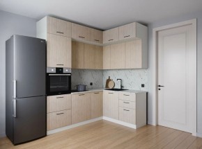 Кухонный гарнитур Шимо 2200*1700 (Стол. 26мм) в Салехарде - salekhard.ok-mebel.com | фото
