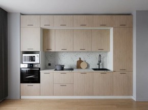 Кухонный гарнитур Шимо 3400 (Стол. 26мм) в Салехарде - salekhard.ok-mebel.com | фото